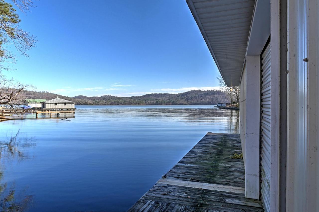Paradise Cove Cabin With Boathouse And Dock Guntersville Extérieur photo